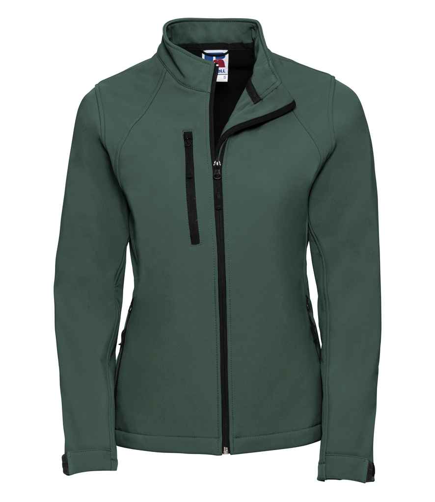Russell Ladies Soft Shell Jacket | Bottle Green