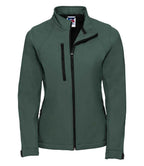 Russell Ladies Soft Shell Jacket | Bottle Green