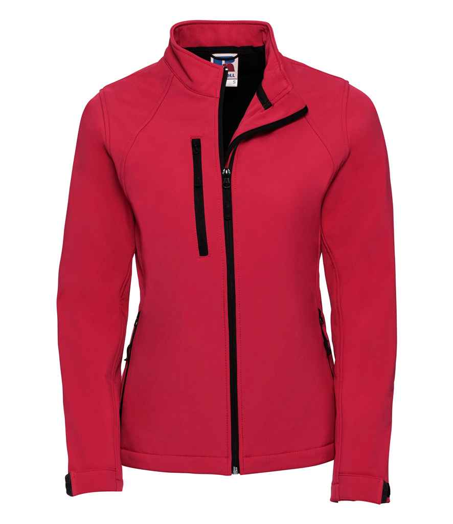Russell Ladies Soft Shell Jacket | Classic Red