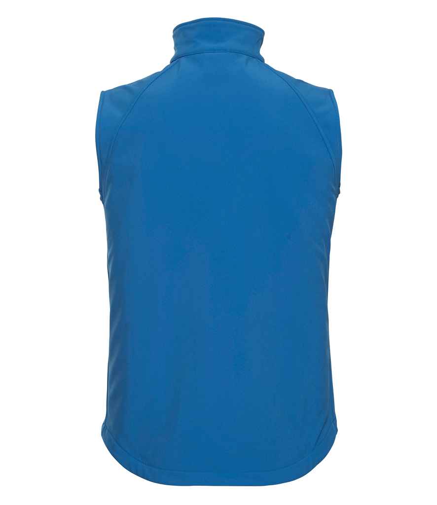 Russell Soft Shell Gilet | Azure