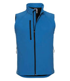 Russell Soft Shell Gilet | Azure