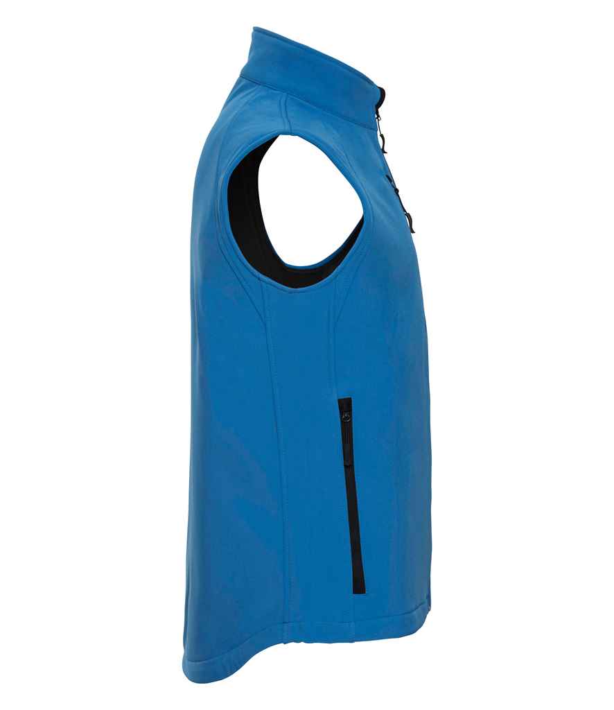 Russell Soft Shell Gilet | Azure
