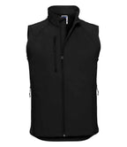 Russell Soft Shell Gilet | Black