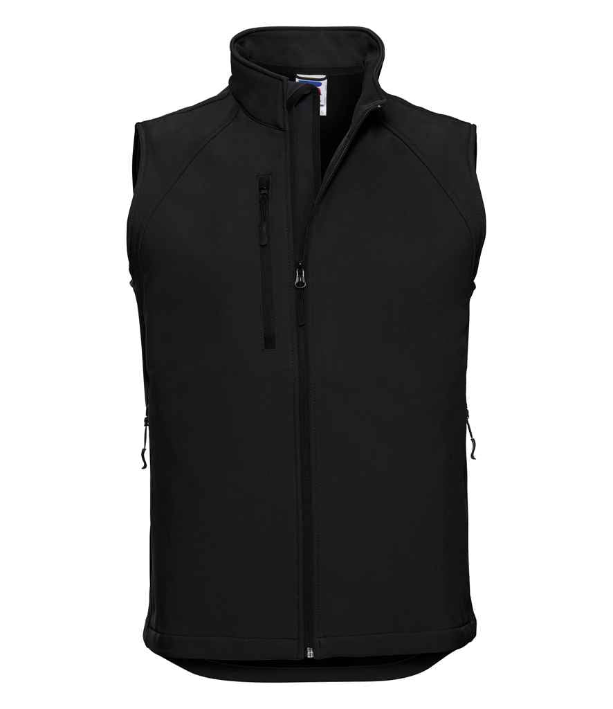 Russell Soft Shell Gilet | Black
