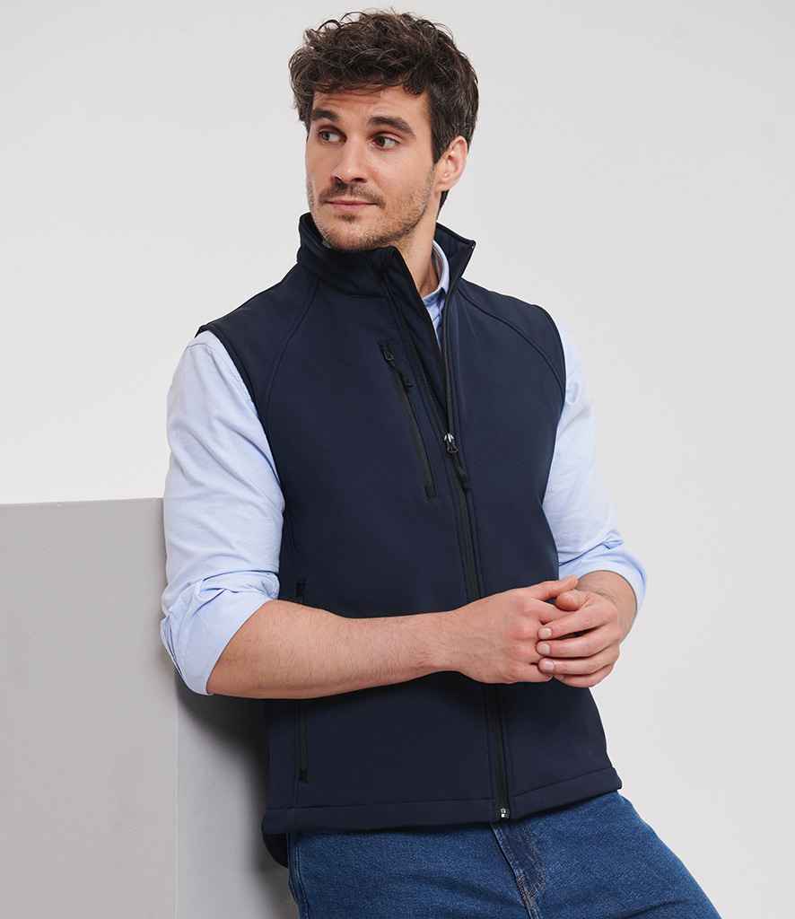 Russell Soft Shell Gilet | French Navy