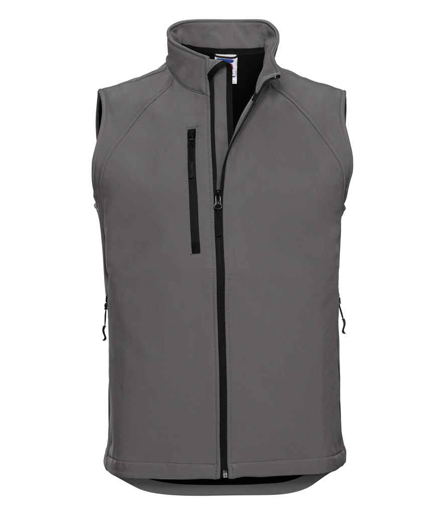 Russell Soft Shell Gilet | Titanium