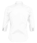 SOL'S Ladies Effect 3/4 Sleeve Fitted Shirt | White