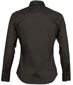 SOL'S Ladies Eden Long Sleeve Fitted Shirt | Black