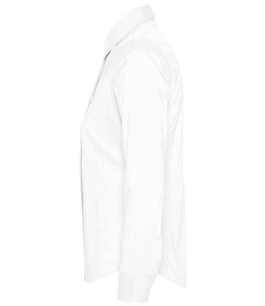 SOL'S Ladies Eden Long Sleeve Fitted Shirt | White