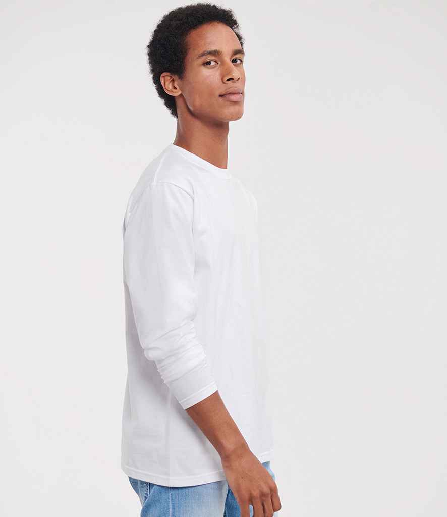 Russell Classic Long Sleeve T-Shirt | White