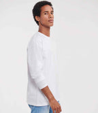 Russell Classic Long Sleeve T-Shirt | White