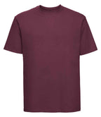 Russell Classic Ringspun T-Shirt | Burgundy