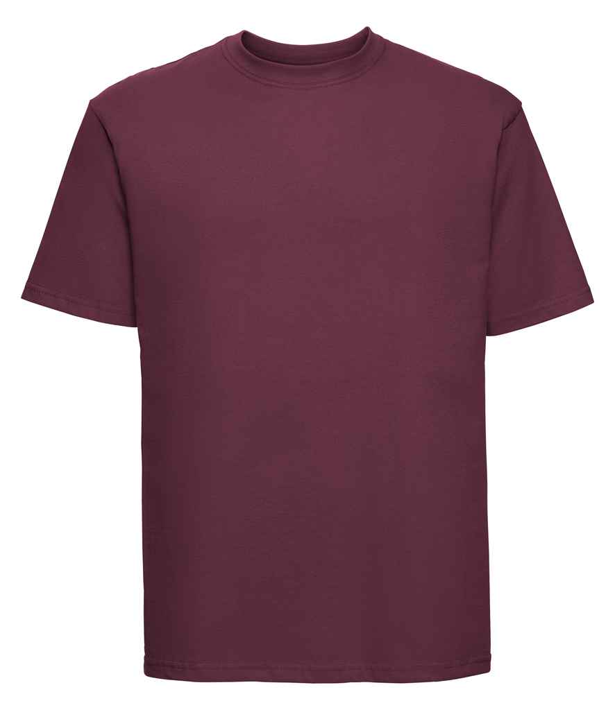 Russell Classic Ringspun T-Shirt | Burgundy