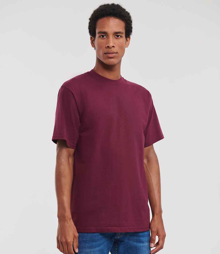 Russell Classic Ringspun T-Shirt | Burgundy