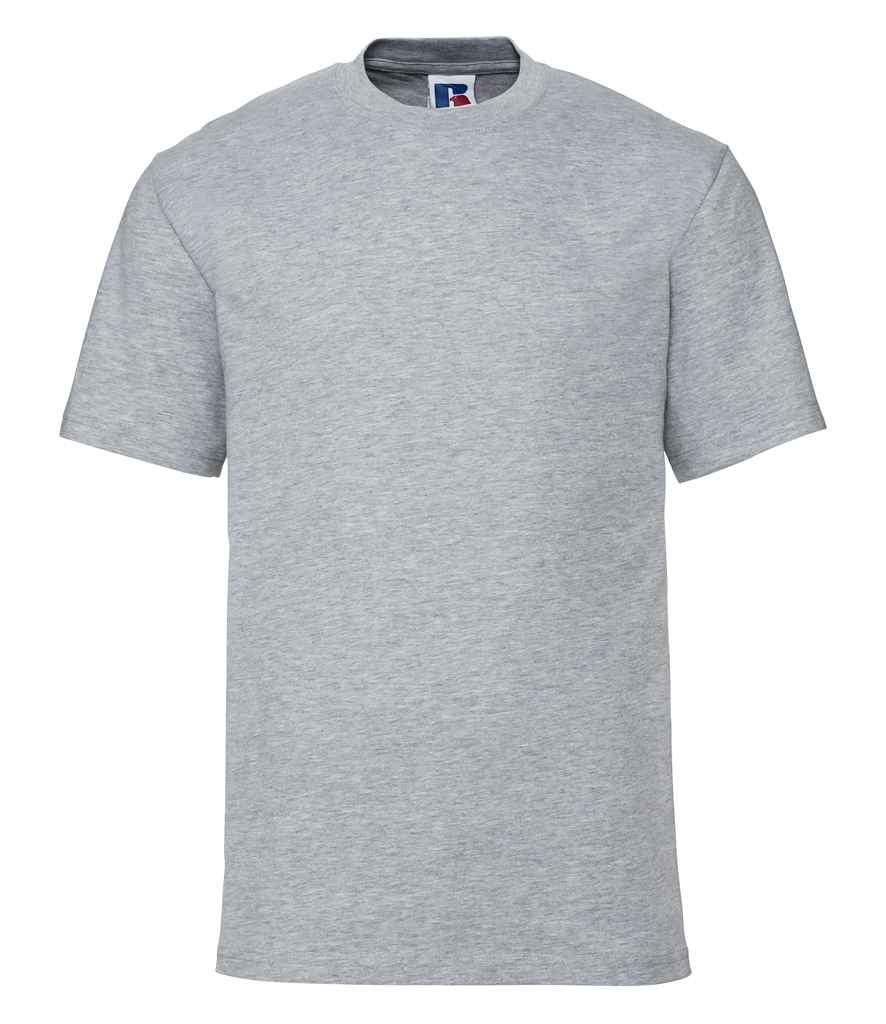 Russell Classic Ringspun T-Shirt | Light Oxford