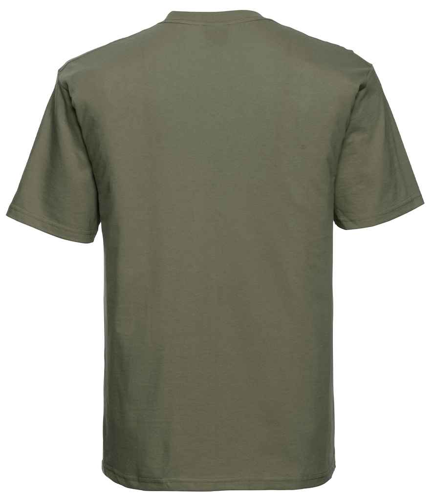 Russell Classic Ringspun T-Shirt | Olive Green