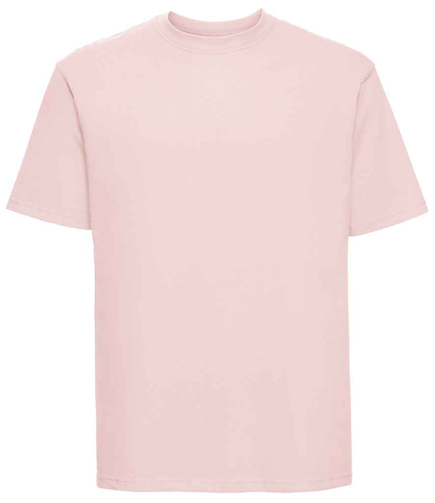 Russell Classic Ringspun T-Shirt | Powder Rose