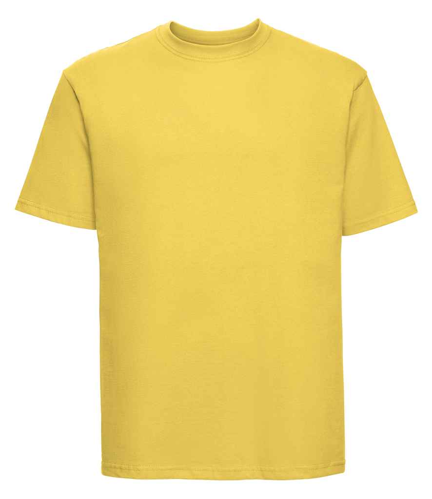Russell Classic Ringspun T-Shirt | Yellow