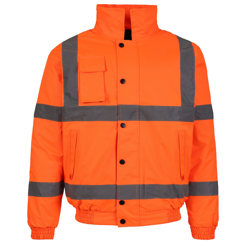 Uneek Hi Vis Bomber Jacket