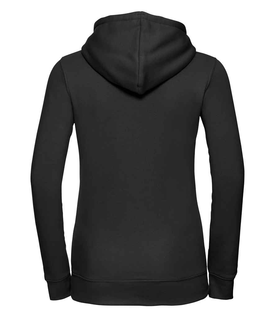Russell Ladies Authentic Hooded Sweatshirt | Black