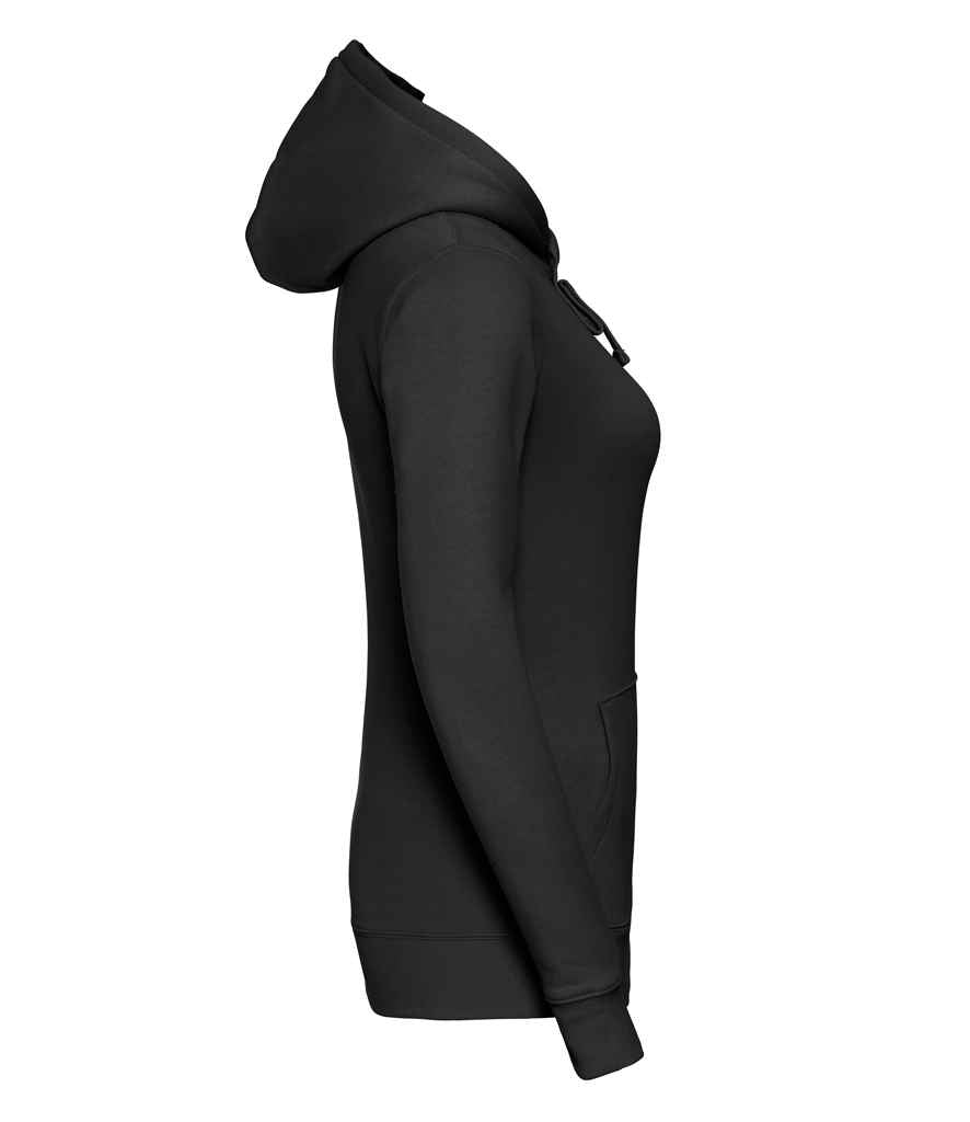 Russell Ladies Authentic Hooded Sweatshirt | Black