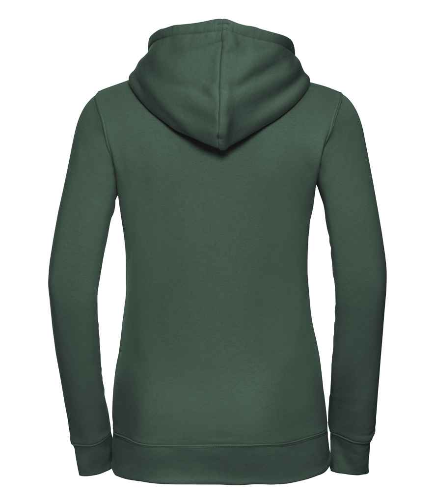 Russell Ladies Authentic Hooded Sweatshirt | Bottle Green