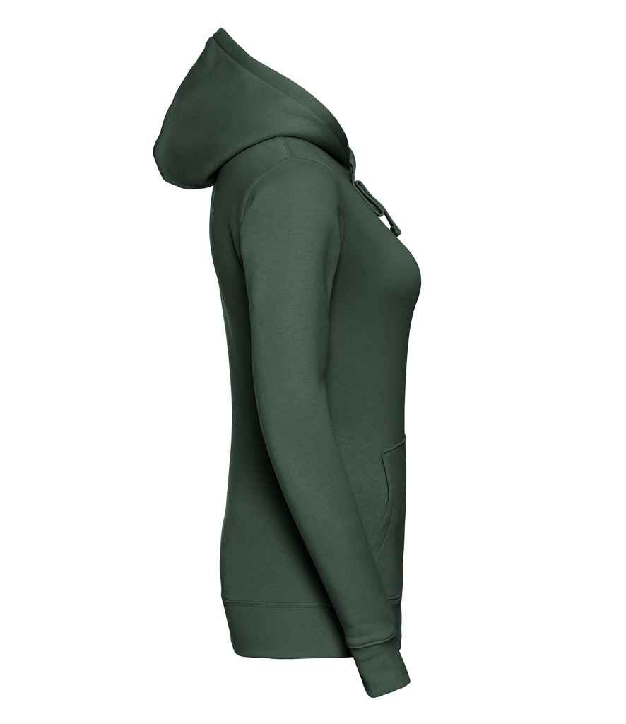 Russell Ladies Authentic Hooded Sweatshirt | Bottle Green