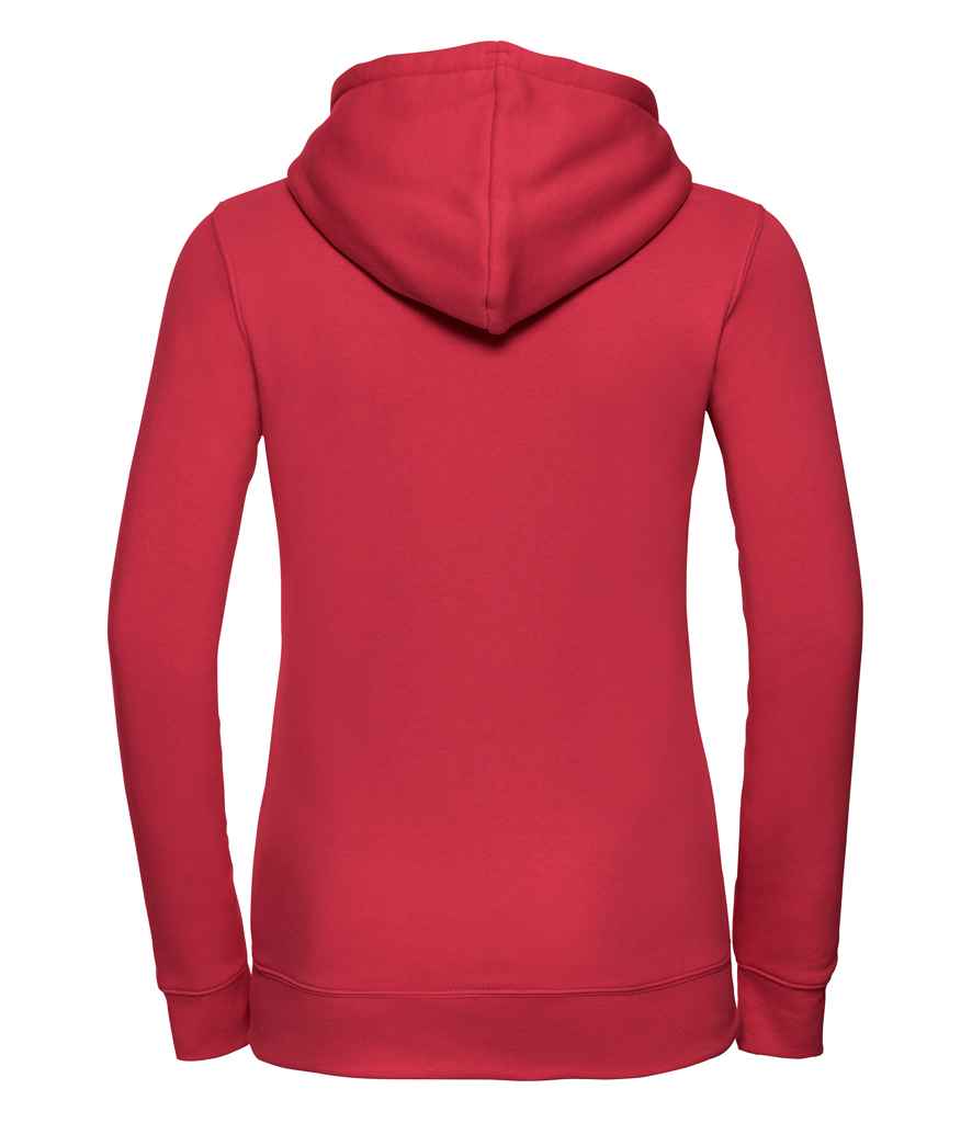Russell Ladies Authentic Hooded Sweatshirt | Classic Red