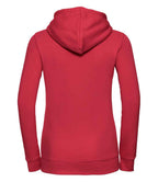 Russell Ladies Authentic Hooded Sweatshirt | Classic Red