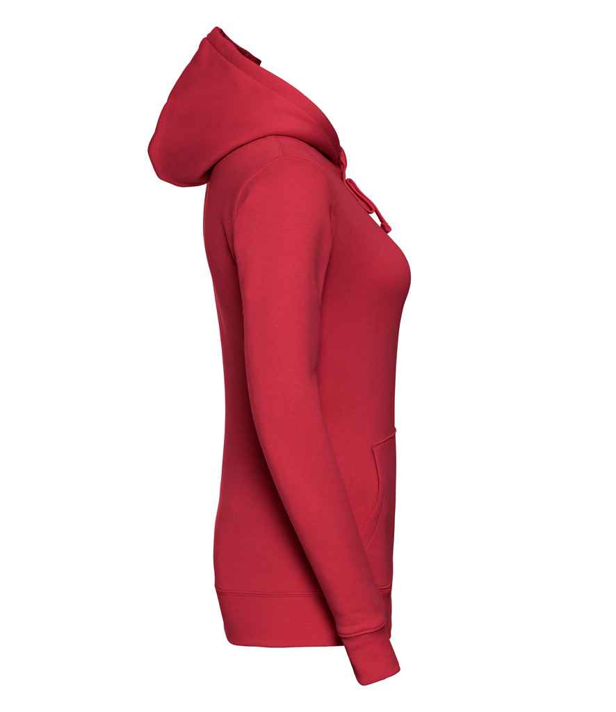 Russell Ladies Authentic Hooded Sweatshirt | Classic Red