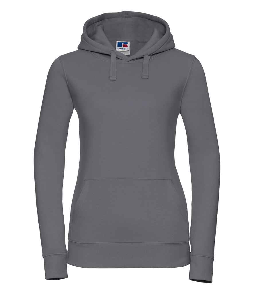 Russell Ladies Authentic Hooded Sweatshirt | Convoy Grey
