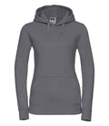 Russell Ladies Authentic Hooded Sweatshirt | Convoy Grey