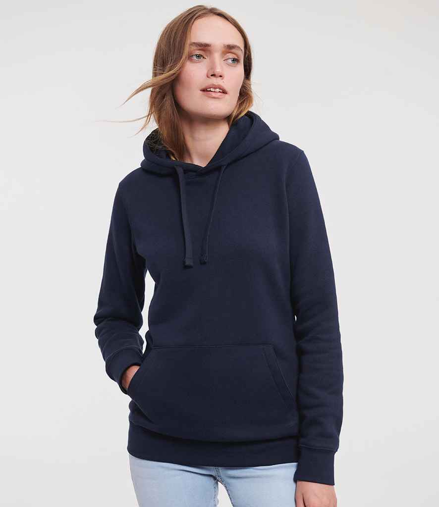 Russell Ladies Authentic Hooded Sweatshirt | French Navy