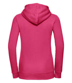 Russell Ladies Authentic Hooded Sweatshirt | Fuchsia