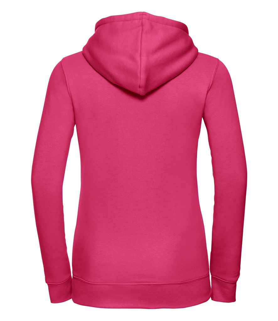 Russell Ladies Authentic Hooded Sweatshirt | Fuchsia