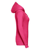 Russell Ladies Authentic Hooded Sweatshirt | Fuchsia