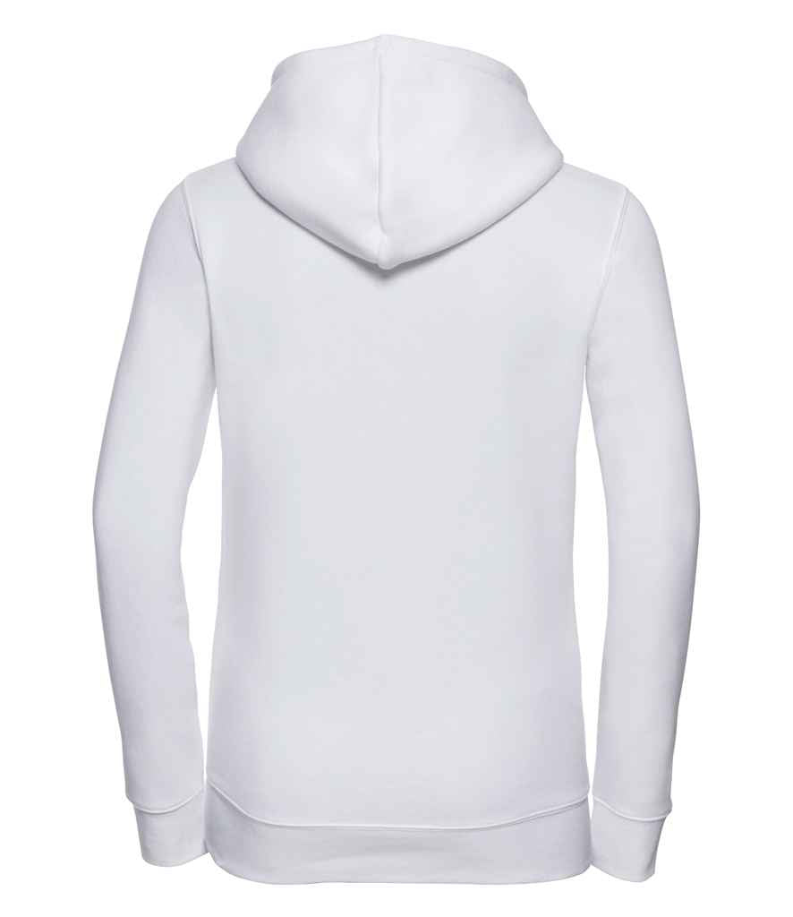 Russell Ladies Authentic Hooded Sweatshirt | White