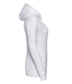 Russell Ladies Authentic Hooded Sweatshirt | White