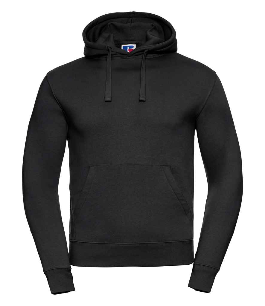 Russell Authentic Hooded Sweatshirt | Black