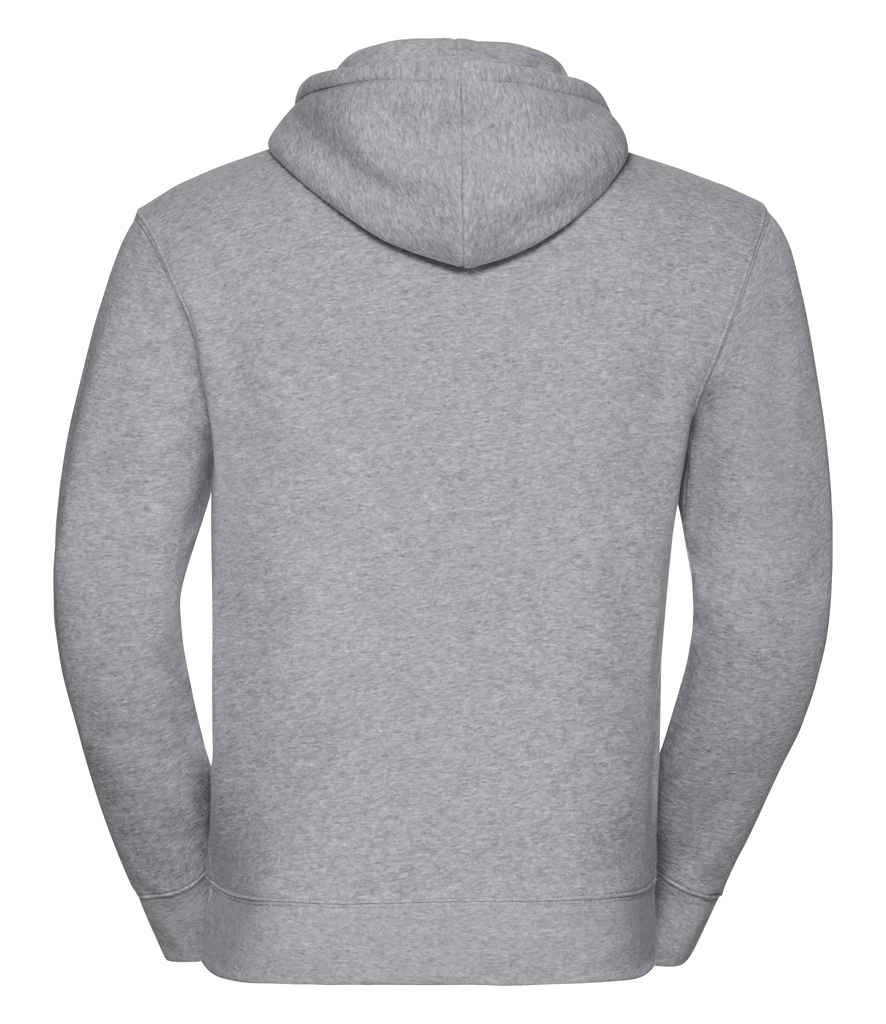 Russell Authentic Hooded Sweatshirt | Light Oxford
