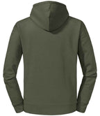 Russell Authentic Hooded Sweatshirt | Olive Green