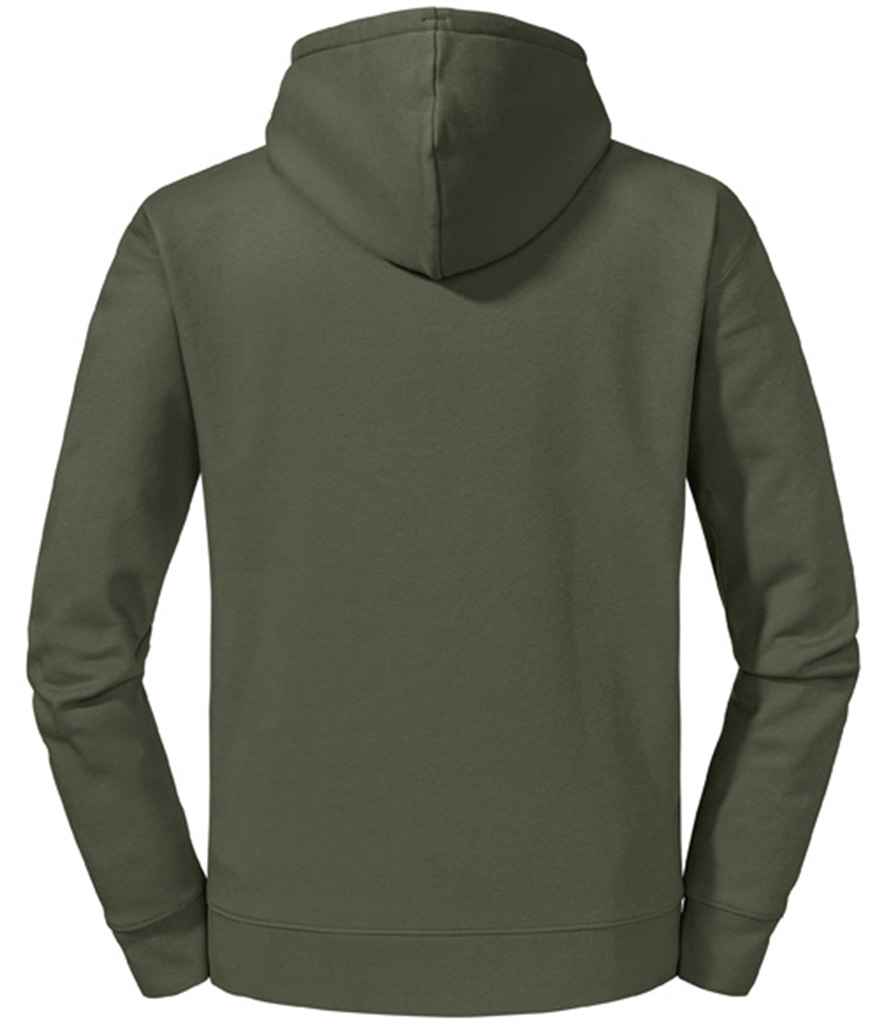 Russell Authentic Hooded Sweatshirt | Olive Green