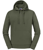 Russell Authentic Hooded Sweatshirt | Olive Green