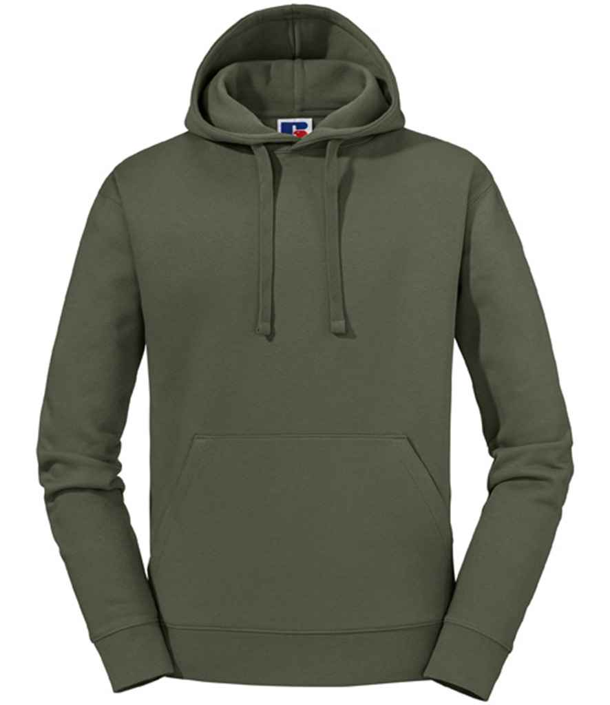 Russell Authentic Hooded Sweatshirt | Olive Green