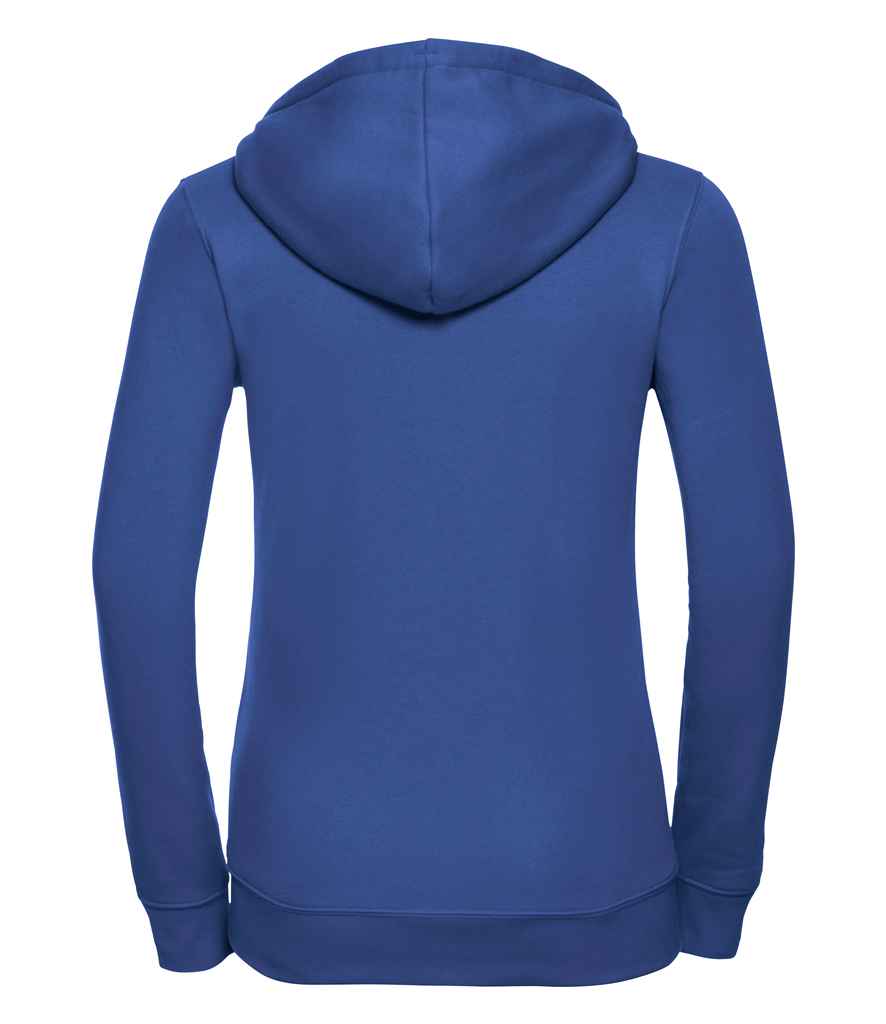 Russell Ladies Authentic Zip Hooded Sweatshirt | Bright Royal