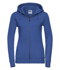 Russell Ladies Authentic Zip Hooded Sweatshirt | Bright Royal