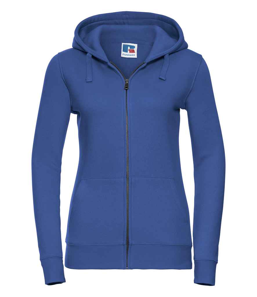 Russell Ladies Authentic Zip Hooded Sweatshirt | Bright Royal