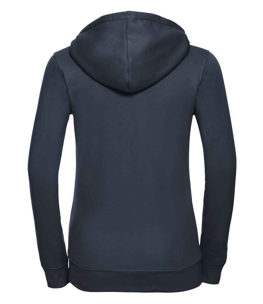 Russell Ladies Authentic Zip Hooded Sweatshirt | French Navy