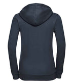 Russell Ladies Authentic Zip Hooded Sweatshirt | French Navy