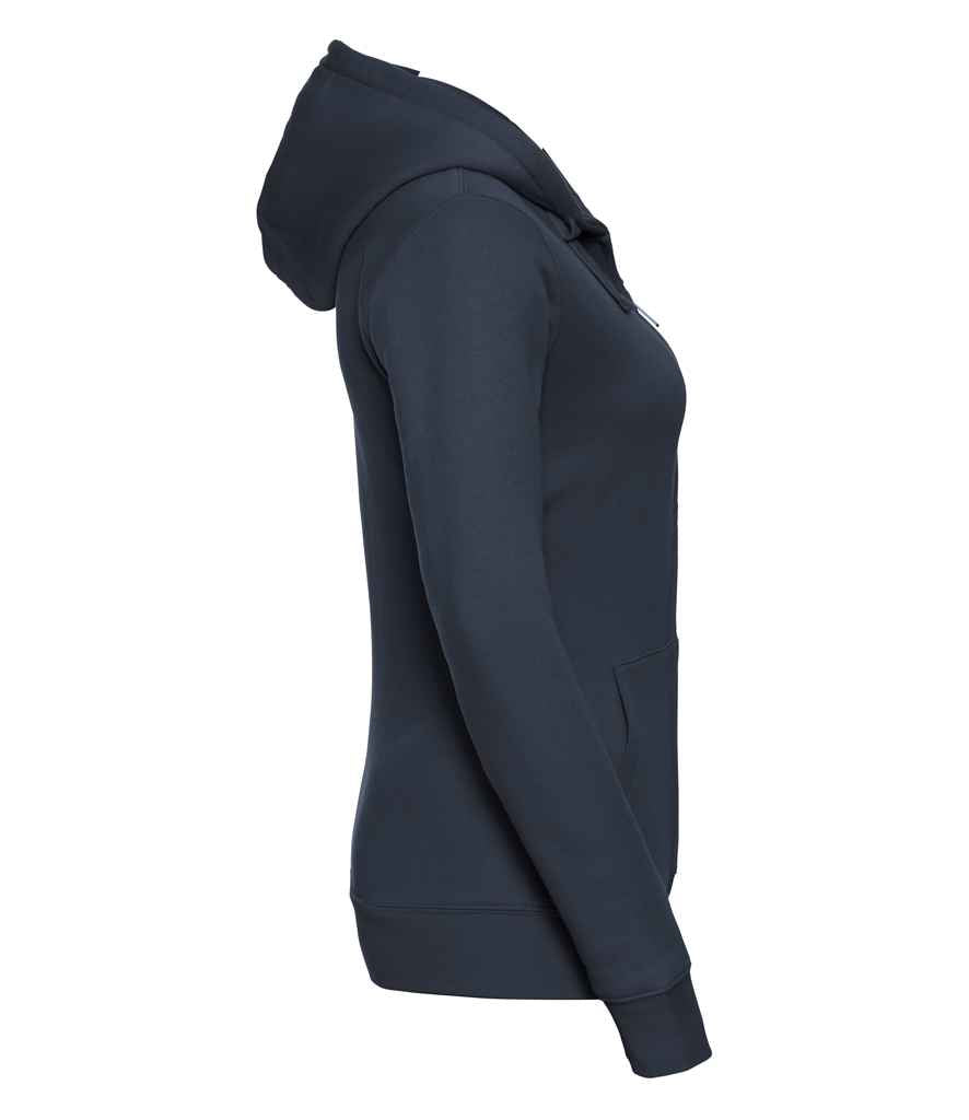 Russell Ladies Authentic Zip Hooded Sweatshirt | French Navy